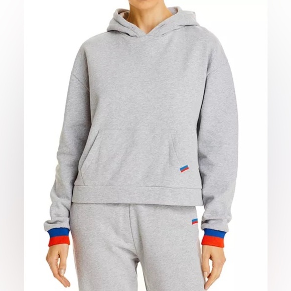 KULE Tops - KULE The Crosby Hoodie Heather Grey Pullover Sweatshirt Size Small